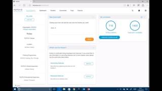 RCPCH Kaizen eportfolio training 4- Homepage Part 1