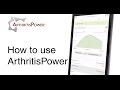 How to use ArthritisPower