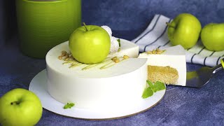 HEALTHY Apple Cake! Only 93 calories! + recipe for HEALTHY CAKE POPS! Subtitles