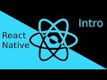 React-Native tutorial #1 Introduction