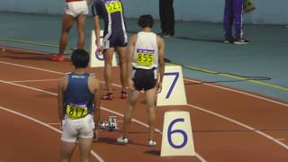 日本インカレ 男子 400m 予選1-4組 20180906