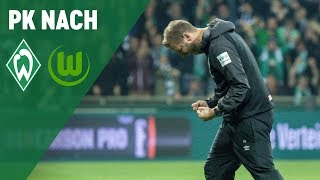 Pressekonferenz mit Florian Kohfeldt & Bruno Labbadia | Werder Bremen - VfL Wolfsburg 2:0