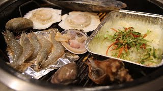 전주 중화산동 무한리필 조개구이  korea food jeonju mukbang travel / Roasting clams / かいやき / 烤扇贝