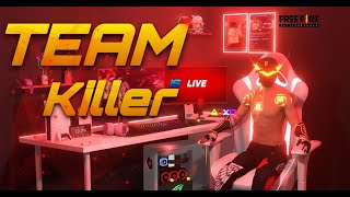 TEAM KILLER LIVE👻GARENA FREE FIRE😎GUILD TEST LIVE #freefire #nonstopgaming #shortslive #freefirelive