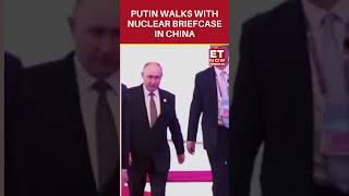 Putin Spotted With 'Nuclear Box' In China Amid Russia-Ukraine War | Putin In China #shorts