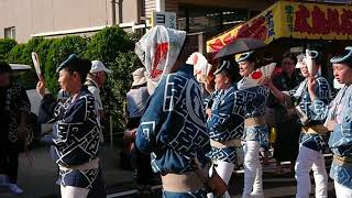 佐原 八坂神社祇園祭礼・中日 八日市場巡行(香取街道～寺宿通りの定位置着) ※編集あり  2018.7.14.