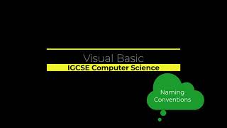 Visual Basic Naming Conventions