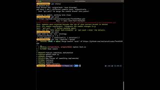 "git pull --rebase" can make your day