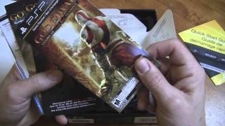 Unboxing the PSP 3000 God of War Ghosts of Sparta Bundle