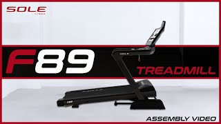 F89 Treadmill Assembly Guide