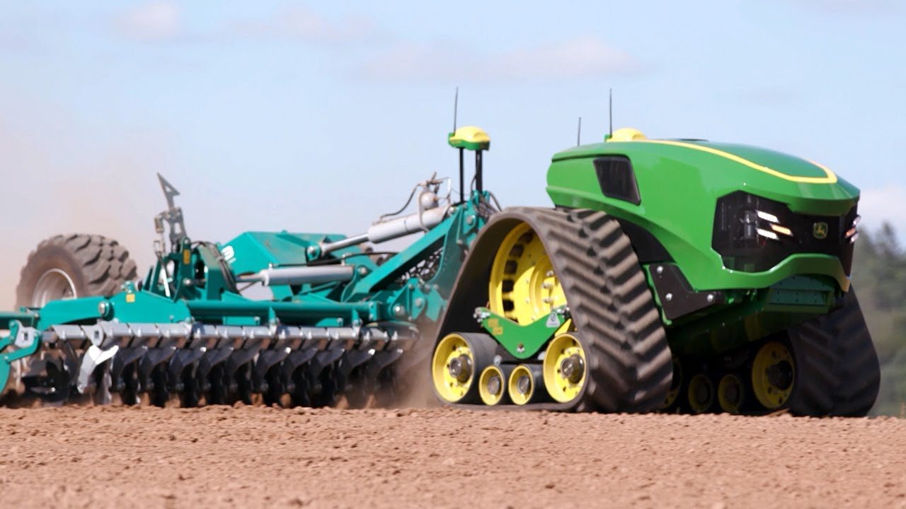 Autonomous Robot Tractor Autonomous Farming Is Driving A New