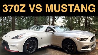 Nissan 370Z Nismo vs Ford Mustang GT - 6 Key Differences