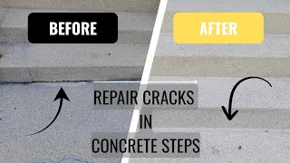 I Fixed My Cracked Concrete Steps