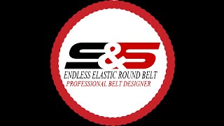 Endless Elastic Round Belt  for continuous bleaching from babcock