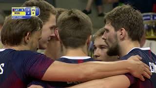 LATVIA 3-0 KOSOVO / CEV Volleyball Silver European League - Men