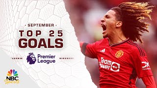 Top 25 Premier League goals of September 2023 | NBC Sports