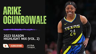 Arike Ogunbowale Highlight Mix! (Vol. 2) 2023 Season | WNBA Hoops