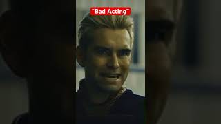 Bad acting vs Good acting