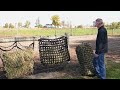 what s the best outdoor hay feeder to use