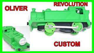 Custom Trackmaster Revolution GWR 11 OLIVER Thomas Train