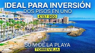 Gran Oportunidad en Torrevieja: 2 apartamentos en uno, a 50 m del mar | 157 900