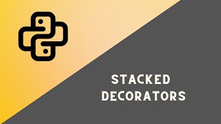 D - 4. | Stacked Decorators in Python | Python Decorators Playlist