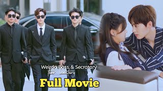 Movie!  Weirdo Boss fell in love with a Caring Girl💞 Drama Explained in Hindi