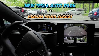 New Tesla Autopark & Vision Park Assist (Hardware 3)