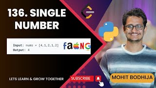 Single Number - LeetCode-136 - Python (3 Different Approaches Explained) 🔥