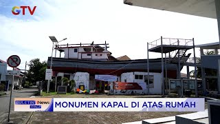 Monumen Kapal Diatas Rumah, Saksi Dahsyatnya Gempa Bumi dan Tsunami di Aceh #BuletiniNewsPagi 27/12