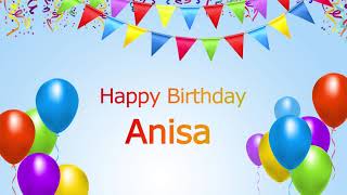 Happy Birthday Anisa