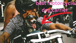 Top 5 best motorcycle dog carrier 2024