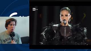 Sanremo 2023 - Elodie canta 'Due' - First Reaction