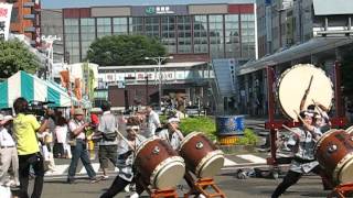 女川潮騒太鼓轟会@長岡まつり　2012.8.2　part.1