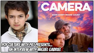 Miguel Gabriel talks his latest movie CAMERA, Puss in Boots: The Last Wish, TV Mini Series ME + MORE