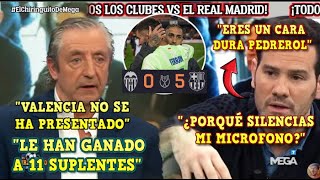 🚨PEDREROL HABLA MAL del BARÇA en EL CHIRINGUITO tras el 5-0 al VALENCIA - SILENCIÓ MICROFONO a OTROS