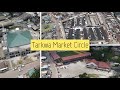 Tarkwa Market Circle. Exploring the business hub of Tarkwa.