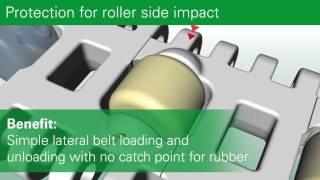 HabasitLINK Roller Top Belt