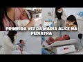 VLOG: PRIMEIRA VEZ NA PEDIATRA - MARIA ALICE ENGORDOU E “ANDOU”