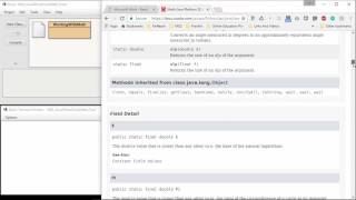 Comp 121 - Prerequisites Review - 0004 - Using the Java Math API