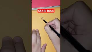 WHAT IS  CHAIN RULE.