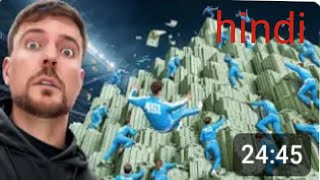 1100 people fight for 5000000$ | Mr beast new episode hindi