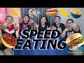 SPEED EATING CHALLENGE | ANG SAYA NETO! HAHAHAHAHAHA