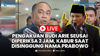 🔴LIVE: PENGAKUAN Budi Arie Seusai Diperiksa Kasus Judol, Kabur saat Disinggung Nama Prabowo