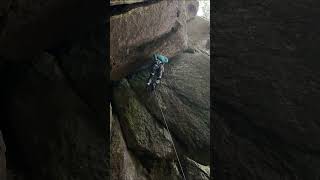 瑞牆山 コーラスライン 5.11b Failed 2023/6 びしょ濡れ