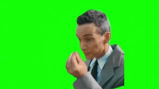 Cillian Murphy frustrated meme green screen