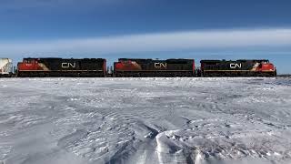 A Winter Trio - CN 2625, 8900, 5701