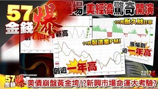 美債崩盤黃金垮！？、新興市場命運大考驗？《５７金錢爆》2016.1124