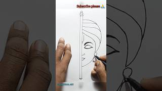 krishna drawing very easy steps | krishna drawing pencil sketch #shorts #drawing #easy #viral #art