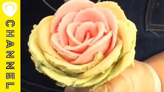 オーストラリアで人気！Cuteな花びらジェラート♡ │ Flower Gelato, Australia